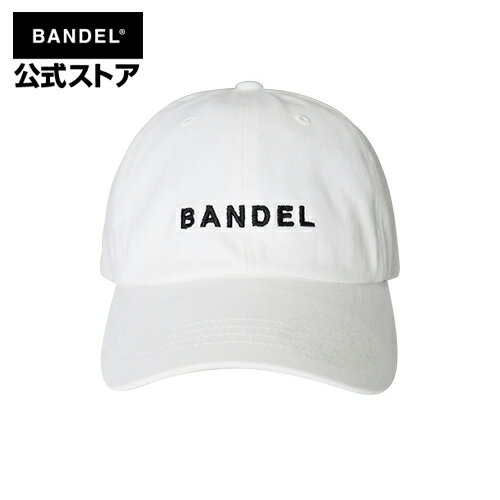 バンデル Cap Low　キャップ 帽子 ホワイト（White 白）ローキャップ　ロゴBAN-CP002　BANDEL バンデル メンズ レディース スポーツ