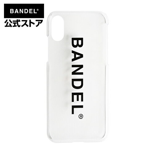 バンデル BANDEL 2019 STANDARD LINE iPhone X/Xs hardcase iphone ケース 携帯ケース バーティカルロゴクリア VERTICAL LOGO CLEAR ロゴ ハードケース BANDEL バンデル