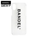 バンデル BANDEL 2019 STANDARD LINE iPhone X/Xs hardcase iphone ケース 携帯ケース バーティカルロゴクリア（VERTICAL LOGO CLEAR ロゴ ハードケース） BANDEL バンデル