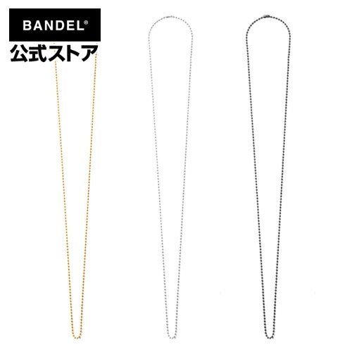 楽天BANDEL公式 楽天市場店バンデル Titanium Necklace Large ネックレス　チタンボールチェーン 交換用（Gold Silver Black チタン Ball chain）　BANDEL　バンデル 　メンズ　レディース　ペア　スポーツ　シリコンゴム ネックレス