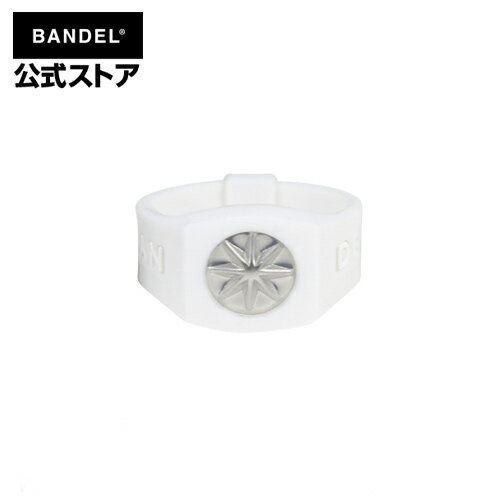 楽天BANDEL公式 楽天市場店バンデル リング 指輪 BANDEL ring　Regular　レギュラー　ホワイト×シルバー（WhitexSilver） BANDEL バンデル メンズ レディース スポーツ シリコンゴム