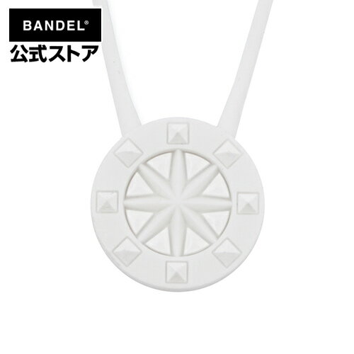 バンデル バンデル Studs Necklace White×White ネックレス　ホワイト×ホワイト（WhitexWhite 白×白 スタッズ）　BANDEL　バンデル 　メンズ　レディース　ペア　スポーツ　シリコンゴム