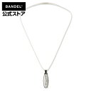 バンデル バンデル /Slash Necklace White&Silver BANDEL necklace ネックレス バンデル メンズ レディース ユニセックス ファッション ストリートファッション スラッシュ Slash サイズ調整 プラチナシリコーン