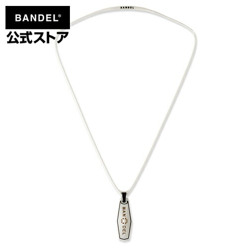 バンデル バンデル /Slash Necklace White＆Gold BANDEL necklace ネックレス バンデル メンズ レディース ユニセックス ファッション ストリートファッション スラッシュ Slash サイズ調整 プラチナシリコーン