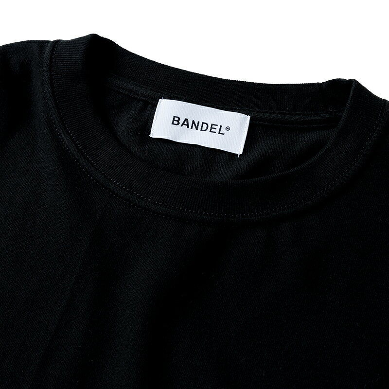 Long Sleeve T GHOST concept notes Black×Green ブラック ロングTシャツ 長袖 ロング Tシャツ ロンT BANDEL バンデル メンズ ファッション レディース