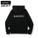 バンデル Zip Hoodie Back Logo Black BANDEL ジップ パーカー 長袖 ロング ブラック バンデル メンズ レディース スポーツ