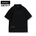 バンデル Never up,Never in GOLF POLO Black×White BANDEL ポロシャツ BANDEL バンデル メンズ レディース スポーツ