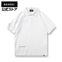 バンデル Never up,Never in GOLF POLO White×Black BANDEL ポロシャツ BANDEL バンデル メンズ レディース スポーツ