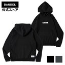 バンデル Box Logo Hoodie Charcoal Grey Black BANDEL バンデル フード パーカー 黒 グレー バックプリント メンズ レディース フード付きパーカー フード付きトレーナー フーディー