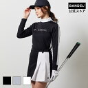 バンデル ゴルフ WOMENS BICOLOR L/S MOCK T SHIRTS 全3色 BANDEL シャツ レディース 女性 ゴルフウェア モックT トップス その1