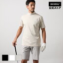 バンデル ゴルフ BASIC COOLTECH S/S MOCK NECK SHIRTS BANDEL 25SS ポロシャツ 半袖 シャツ ホワイト ブラック ...