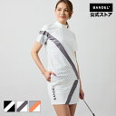 バンデル ゴルフ WOMENS ALLOVER SWITCH S/S MOCK NECK SHIRTS BANDEL 25SS モックネック 半袖 シャツ ホワイト ブラック レディース スポーツ 女性 バンデルゴルフ
