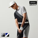 バンデルゴルフ bandel STRIPES SWITCH S/S POLO SHIRTS BANDEL 24SS ポロシャツ 半袖 シャツ ホワイト ブラック...