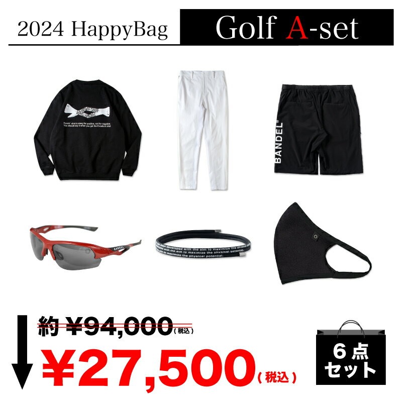  \񏤕i of  2024 HappyBag Golf A-set BANDEL Y fB[X X|[c