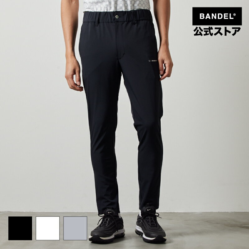 バンデル BASIC STRECH TAPERED PANTS BANDELゴルフウェア ロングパンツ セットアップ ストレッチ ブラック メンズ バンデルゴルフ 【送料無料】