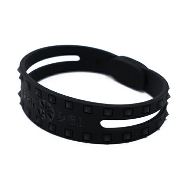 Studs Bracelet Black×Black ブレスレット ブラック×ブラック(BlackxBlack 黒×黒 スタッズ) BANDEL バンデル メンズ レディース ペア スポーツ シリコンゴム