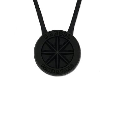 Studs Necklace Black×White ネックレス ブラック×ホワイト(BlackxWhite 黒×白 スタッズ) BANDEL バンデル メンズ レディース ペア スポーツ シリコンゴム
