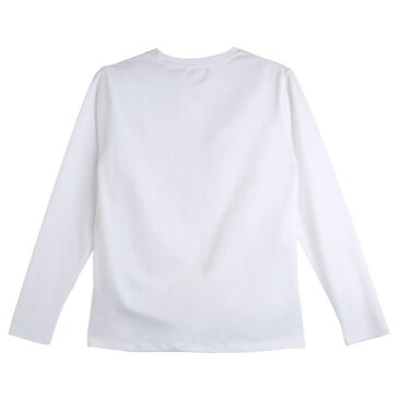ロングTシャツ BAN-LT003 長袖 ロング Tシャツ ホワイト(white 白 ロンT)Long Sleeve Crew BANDEL ロゴ クルーネック リフレクター ワッペン BANDEL バンデル メンズ ファッション レディース スポーツ