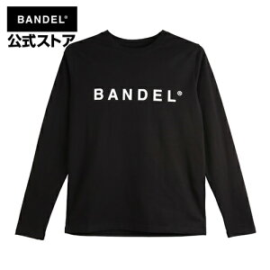 【送料無料】ロングTシャツ BAN-LT003 長袖 ロング Tシャツ ブラック（black 黒 ロンT）Long Sleeve Crew　BANDEL ロゴ クルーネック ワッペン BANDEL バンデル メンズ ファッション レディース スポーツ