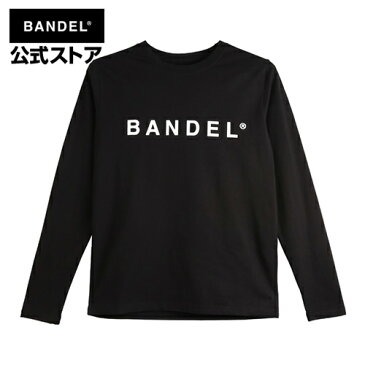 ロングTシャツ BAN-LT003 長袖 ロング Tシャツ ブラック(black 黒 ロンT)Long Sleeve Crew BANDEL ロゴ クルーネック ワッペン BANDEL バンデル メンズ ファッション レディース スポーツ