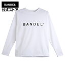 バンデル ロングTシャツ BAN-LT003 長袖 bandel ロング Tシャツ ホワイト （white 白 ロンT） Long Sleeve Crew BANDEL ロゴ クルーネック リフレクター ワッペン メンズ レディース