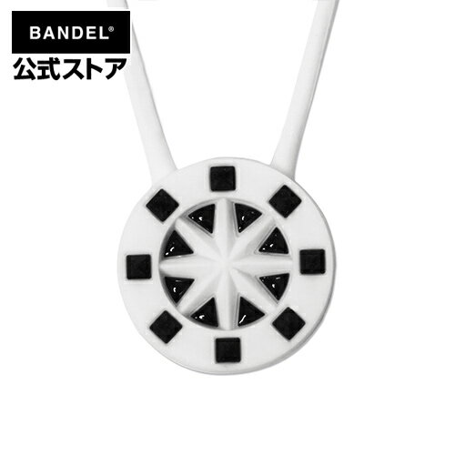 バンデル バンデル Studs Necklace White×Black ネックレス　studs necklace　ホワイト×ブラック（WhitexBlack 白×黒 スタッズ）　BANDEL　バンデル 　メンズ　レディース　ペア　スポーツ　シリコンゴム