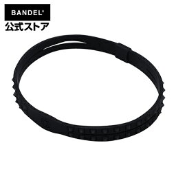 バンデル Studs Anklet Black×Black アンクレット　ブラック×ブラック（BlackxBlack 黒×黒 スタッズ）　BANDEL　バンデル 　メンズ　レディース　ペア　スポーツ　シリコンゴム