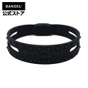 【送料無料】Studs Bracelet Black×Black ブレスレット　ブラック×ブラック（BlackxBlack 黒×黒 スタッズ）　BANDEL　バンデル メンズ　レディース　ペア　スポーツ　シリコンゴム