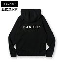 バンデル Zip Hoodie Back Logo Black BANDEL ジップ パーカー 長袖 ロング ブラック バンデル メンズ レディース スポーツ