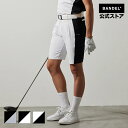 バンデル SIDE PANEL SWITCH HALF PANTS BANDEL 24SS ゴルフウェア ロングパンツ セットアップ ストレッチ ブラック メンズ バンデルゴルフ 【送料無料】