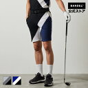 バンデル ゴルフ STRIPES SWITCH HALF PANTS BANDEL 24SS バンデルゴルフ ゴルフウェア bandel ロングパンツ セットアップ ストレッチ ブラック メンズ 【送料無料】