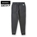バンデル Jogger Pants Woven label Charcoal Grey BANDEL バンデル ジョガーパンツ スウェット パンツ ジャージ 長...