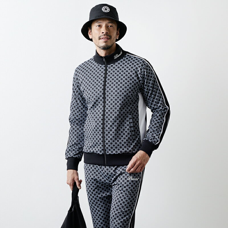 バンデル オールオーバー スウィッチライン ブルゾン 25AW BANDEL フーデッドブルゾン パーカー ブルゾン トップス メンズ 長袖 男性 bandel バンデルゴルフ