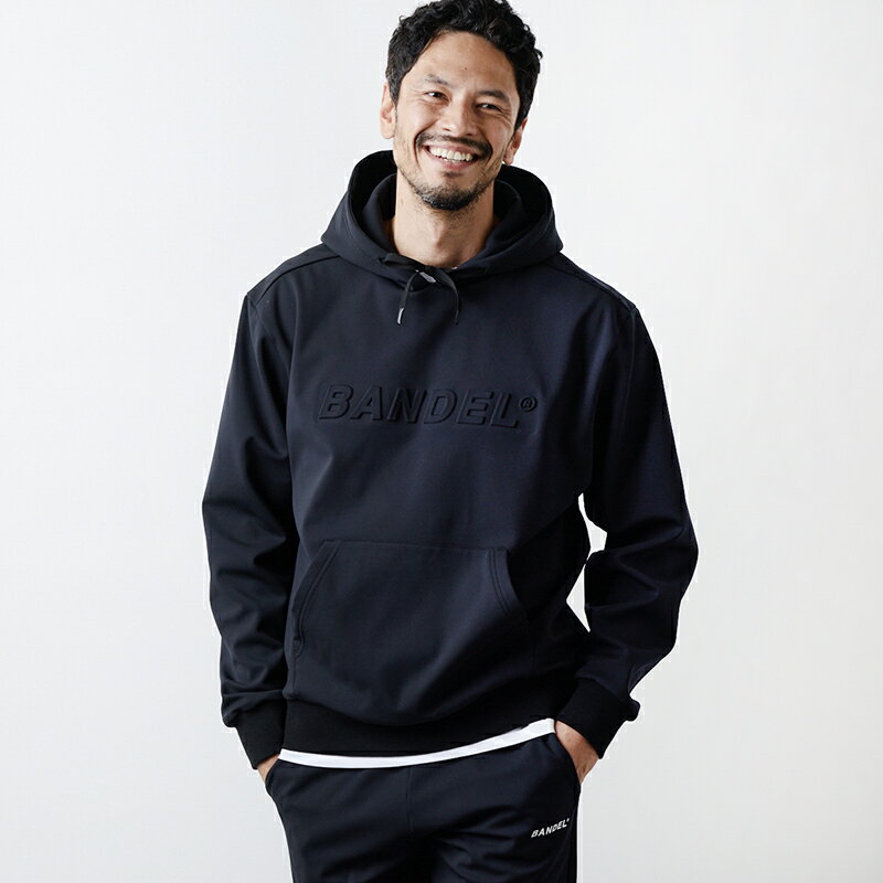 バンデル エンボスロゴ フーディー 25AW BANDEL フーデッドブルゾン パーカー ブルゾン トップス メンズ 長袖 男性 bandel バンデルゴルフ