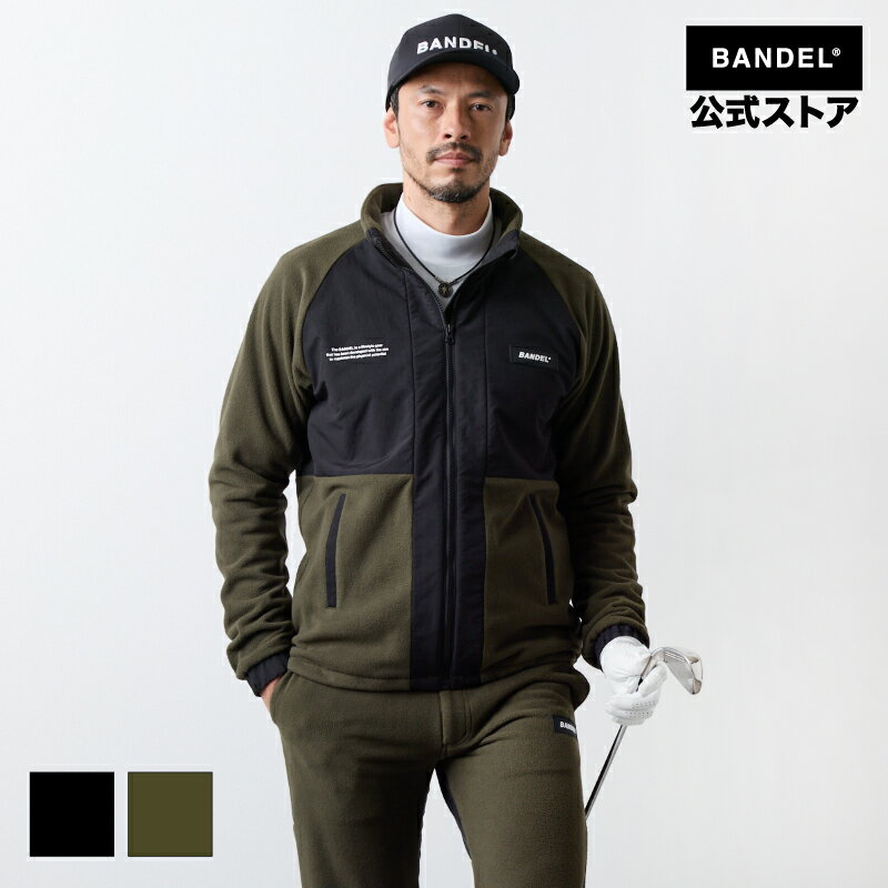 バンデル フリースウォーム ジャケット 25AW BANDEL フーデッドブルゾン パーカー ブルゾン トップス メンズ 長袖 男性 bandel バンデルゴルフ