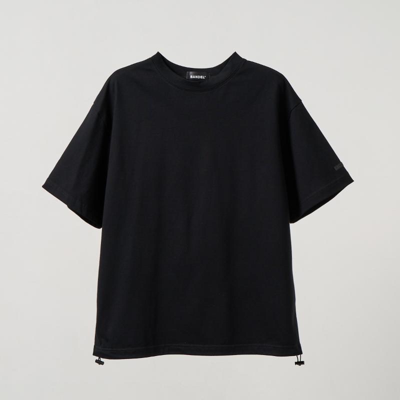 バンデル ゴルフ DRAWSTRINGS WIDE BOX S/S T-SHIRTS BANDEL 25SS シャツ 半袖 シャツ ホワイト ブラック メンズ スポーツ 男性 バンデルゴルフ
