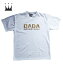 DADA ビッグロゴTシャツ ホワイト・ヒョウ柄 吸汗速乾生地