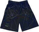 DADA GEOMETRIC SHORTS BLACK 吸汗速乾生地