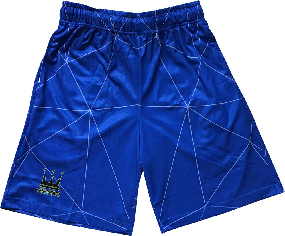 DADA GEOMETRIC SHORTS ROYAL 吸汗速乾生地