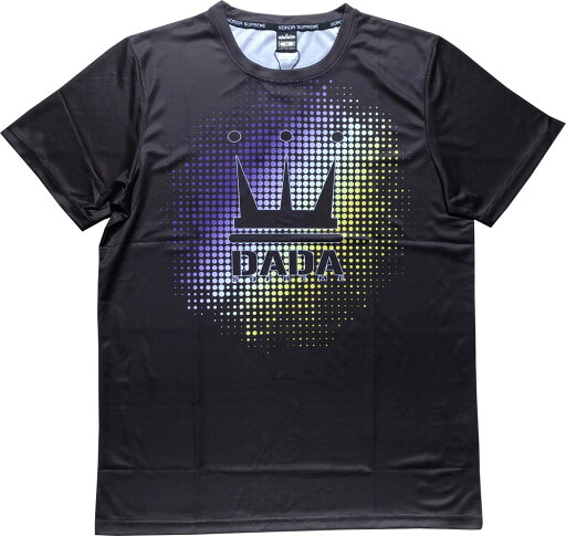 DADA Tシャツ DOT CROWN TEE PURPLE 吸汗速乾生地 DADA Tシャツ DOT CROWN TEE PURPLE 吸汗速乾生地