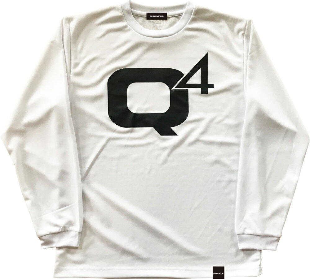 Q4SPORTS Q4 ESSENTIAL LONG TEE ホワイト