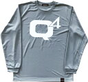 Q4SPORTS Q4 ESSENTIAL LONG TEE グレー