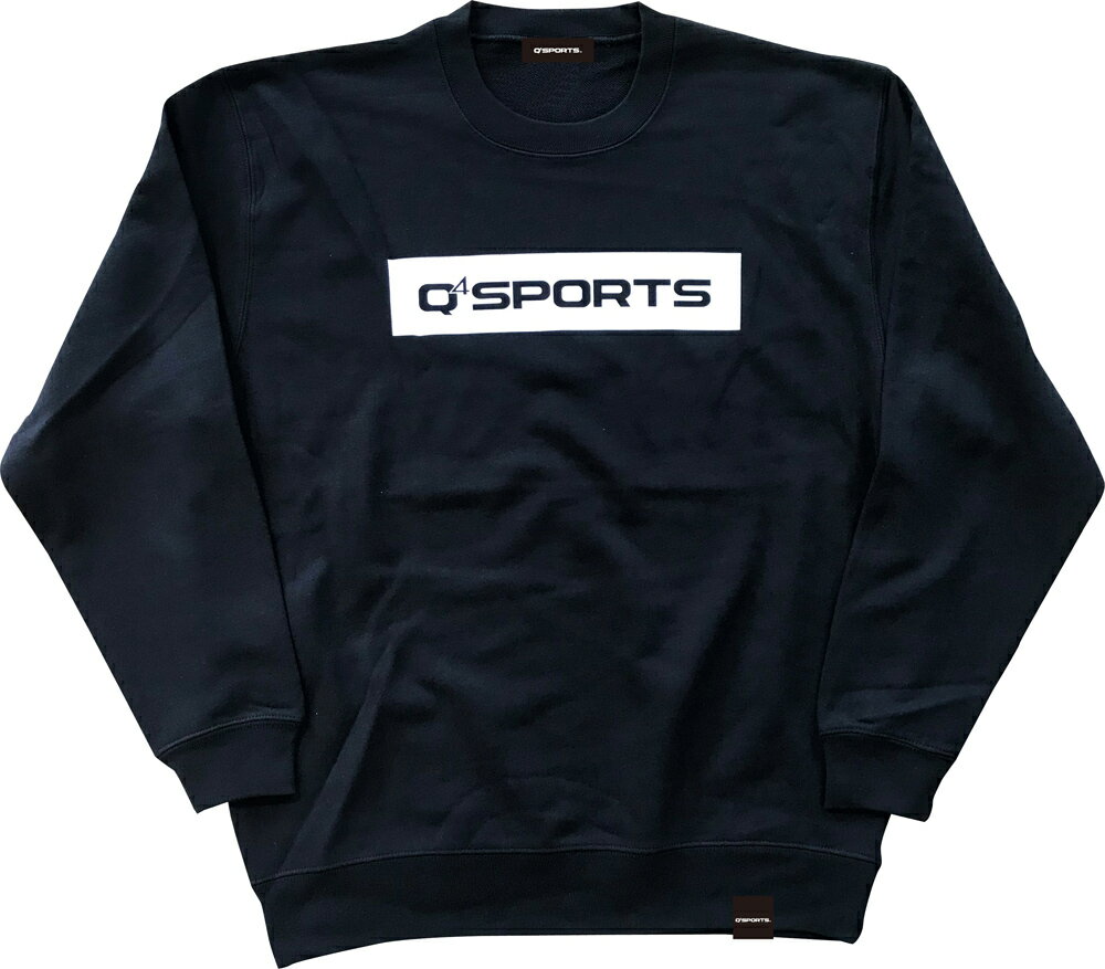 Q4SPORTS Q4 WORK4YOURS FLEECE PULLOVER ブラック