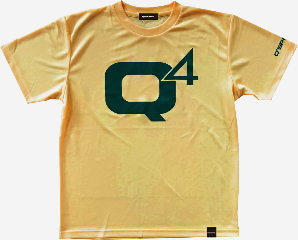 Q4SPORTS Q4 ESSENTIAL TEE イエロー