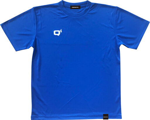 Q4SPORTS Q4 ATHLETE TEE ブルー Q4SPORTS Q4 ATHLETE TEE ブルー