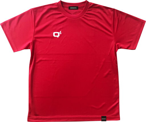 Q4SPORTS Q4 ATHLETE TEE レッド Q4SPORTS Q4 ATHLETE TEE レッド