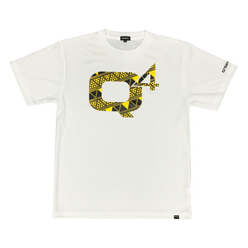 Q4SPORTS Q4 TRIBAL LOGO TEE ホワイト Q4SPORTS Q4 TRIBAL LOGO TEE ホワイト