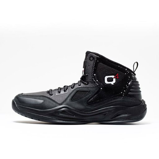 Q4SPORTS NFORCER ブラック バスケットボールシューズ Q4SPORTS NFORCER ブラック バスケットボールシューズ