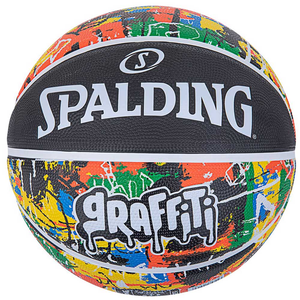 バスケットボール SPALDING ラバーボール グラフィテ