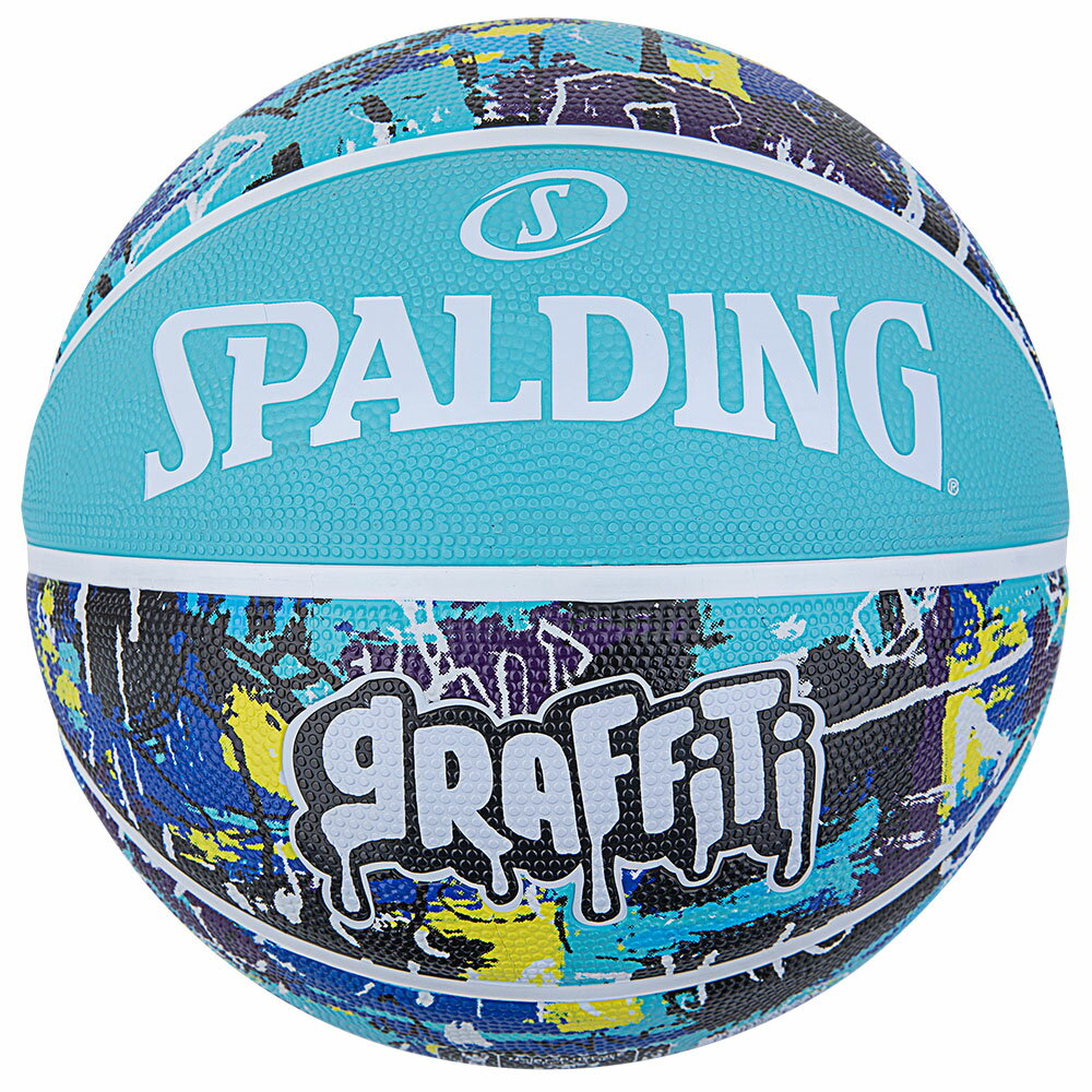 バスケットボール SPALDING ラバーボール グラフィテ